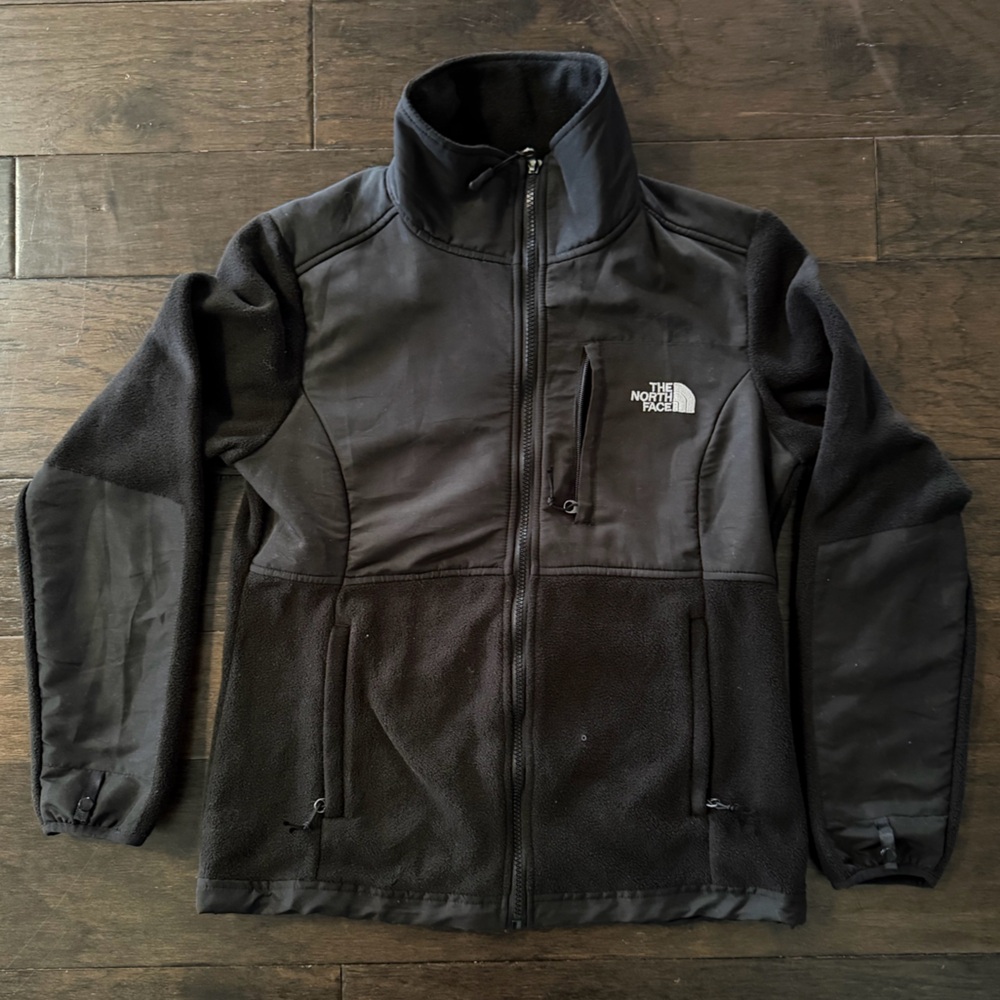 North Face Women’s Men Black Fleece Performance Jacket Winter Sport Excellent